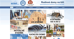 Desktop Screenshot of kdhaus.cz